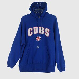 Adidas Chicago Cubs Hoodie Pullover Sweatshirt MLB Baseball  Mens XL